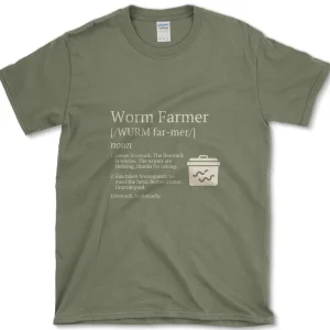 worm farmer t shirt essential tees s military green essential tees worm farmer definition tee essential tees 1256619827 1