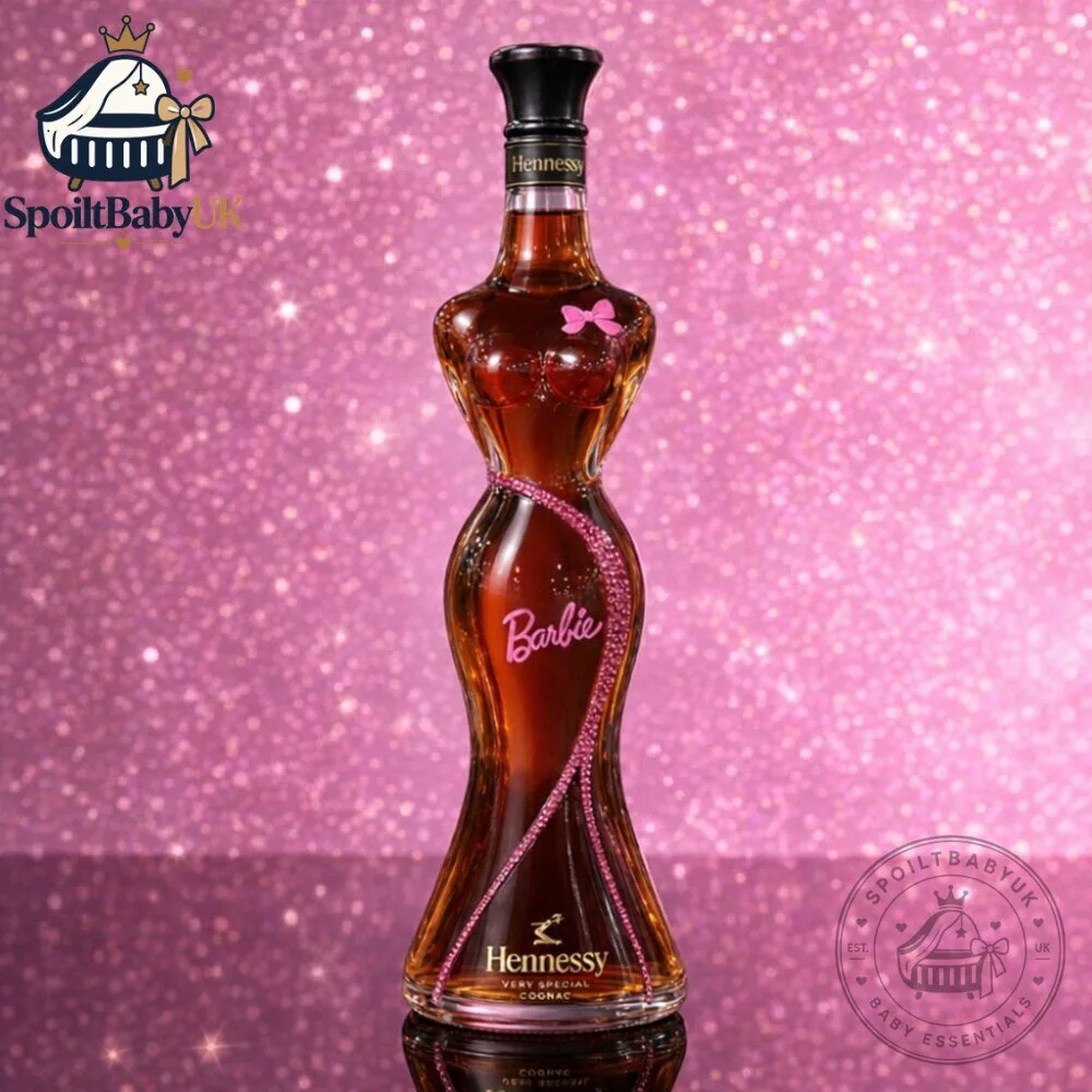 "Elevate Your Collection: Barbie x Hennessy Special Edition Cognac Decanter" 70 Barbie x Hennessy Special Edition Cognac Decanter