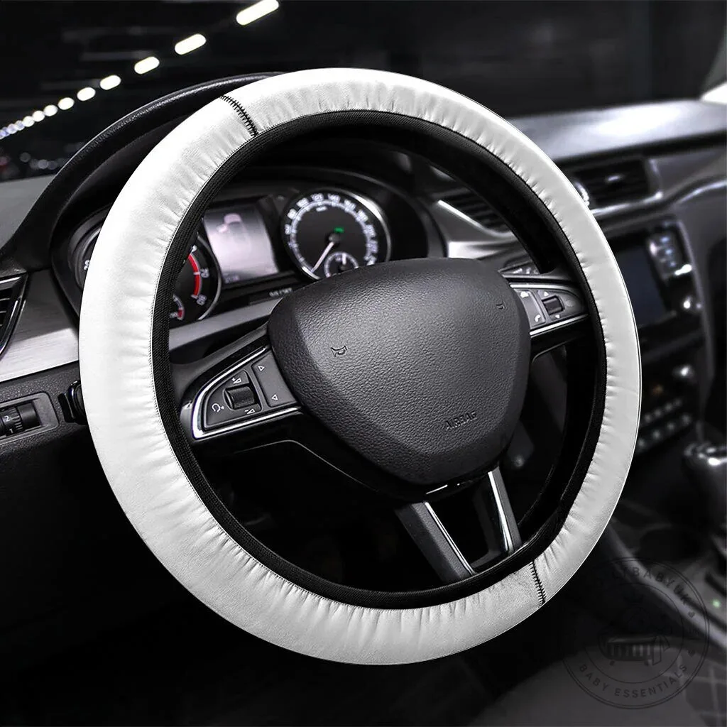 Chahta Yakni Stickball Heritage Native American Tribal Landscape Steering Wheel Cover