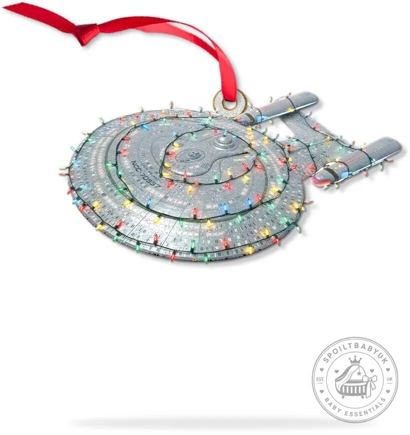 Star Trek USS Galaxy NCC-70637 Christmas Lights Holiday Ornament 13 Star Trek USS Galaxy NCC-70637 Christmas Lights Holiday Ornament