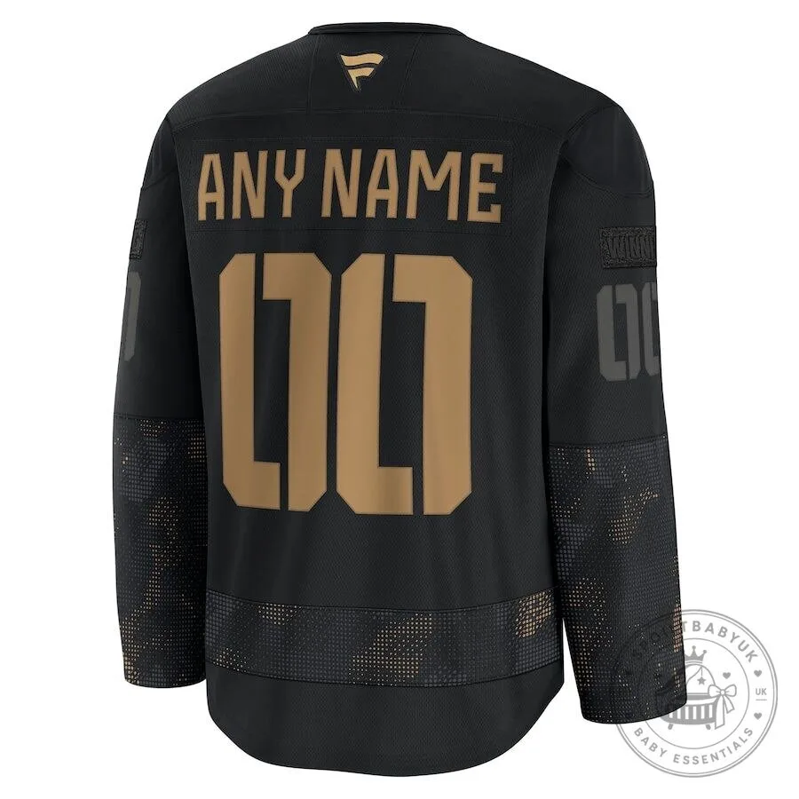 Winnipeg Jets Military Appreciation Black Hockey Jersey 7 Winnipeg Jets Military Appreciation Black Hockey Jersey