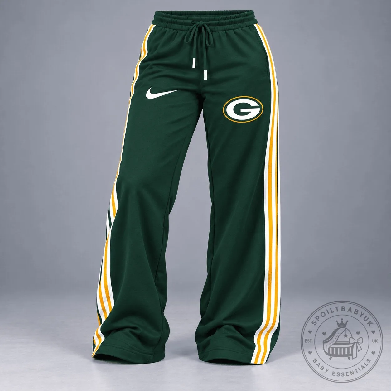 Green Bay Packers National Football League Team Logo Athletic Track Pants