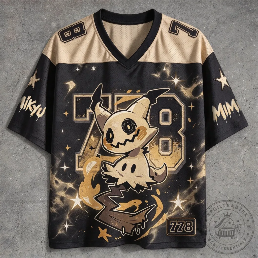 Mimikyu Pokemon Anime Football Jersey Mimikyu Pokemon Anime Football Jersey