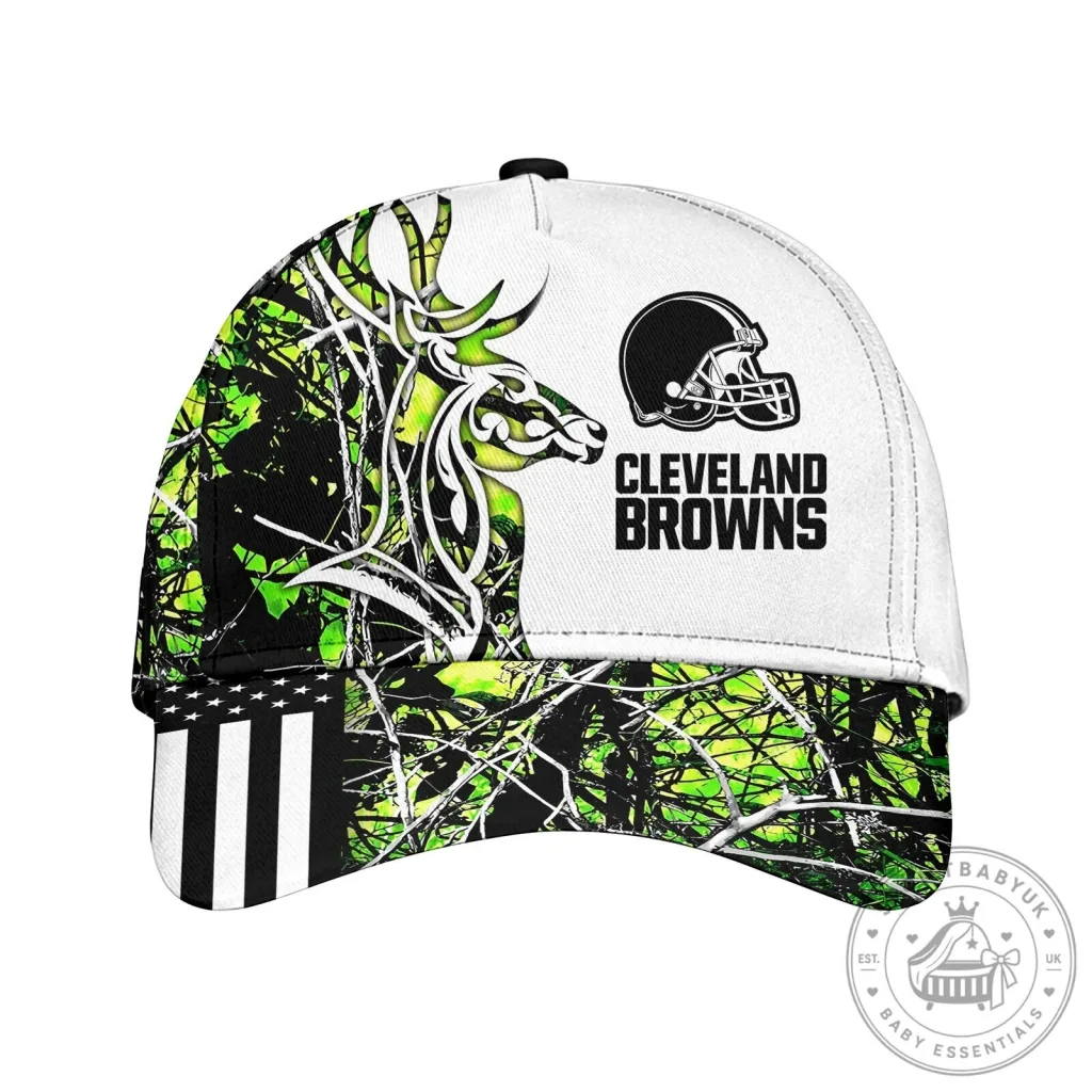 Cleveland Browns Deer Hunting Camouflage Baseball Cap Hat Cleveland Browns Deer Hunting Camouflage Baseball Cap Hat