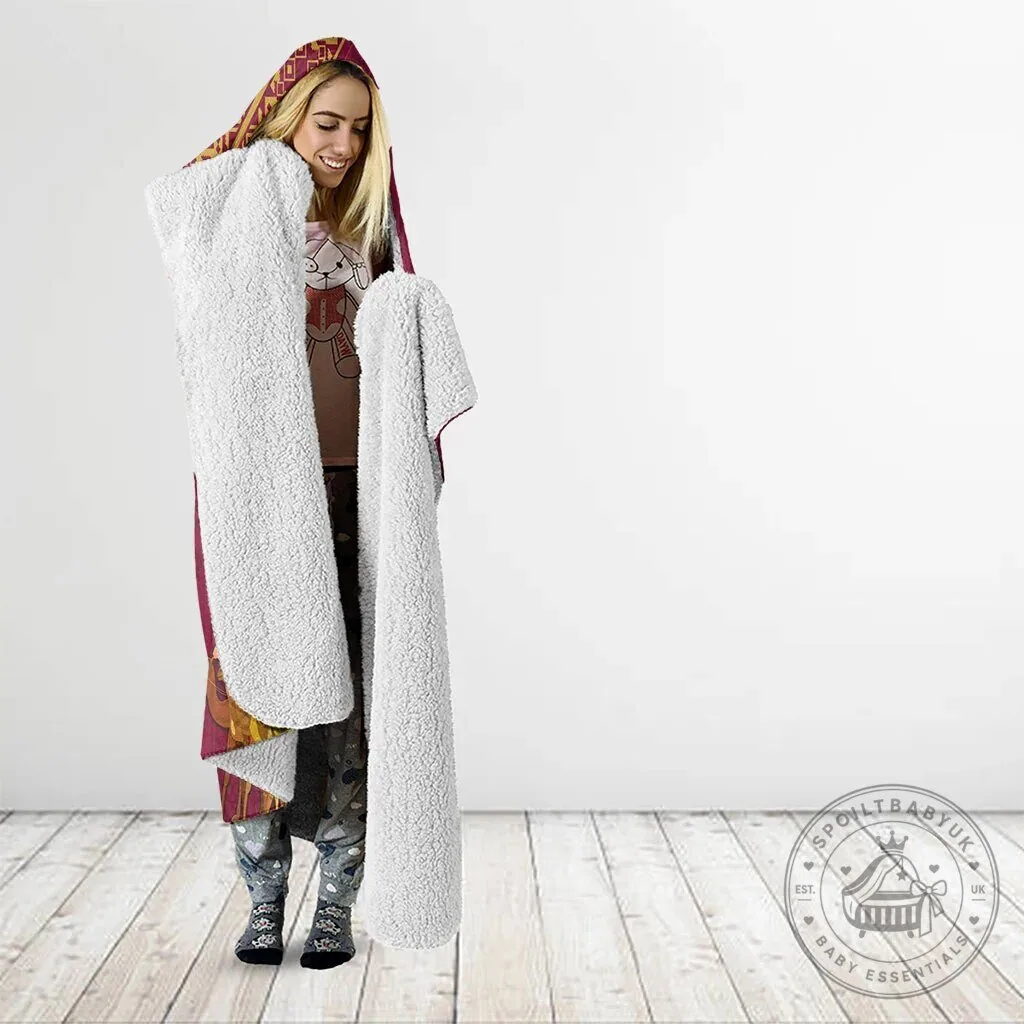Qatar National Day Arabian Peninsula Camel Parade Hooded Blanket 13 Qatar National Day Arabian Peninsula Camel Parade Hooded Blanket
