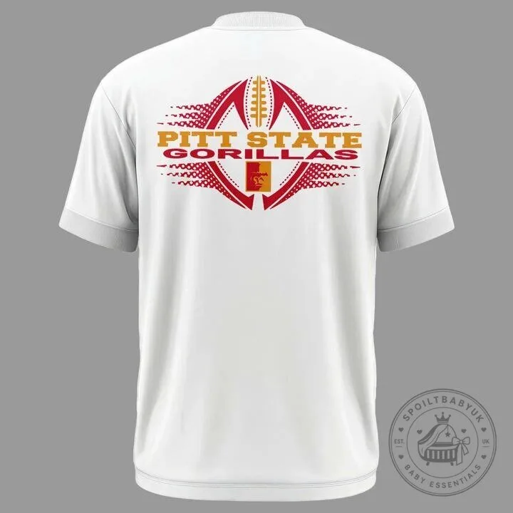 Pittsburg State Gorillas Vintage Football T-Shirt 9 Pittsburg State Gorillas Vintage Football T-Shirt