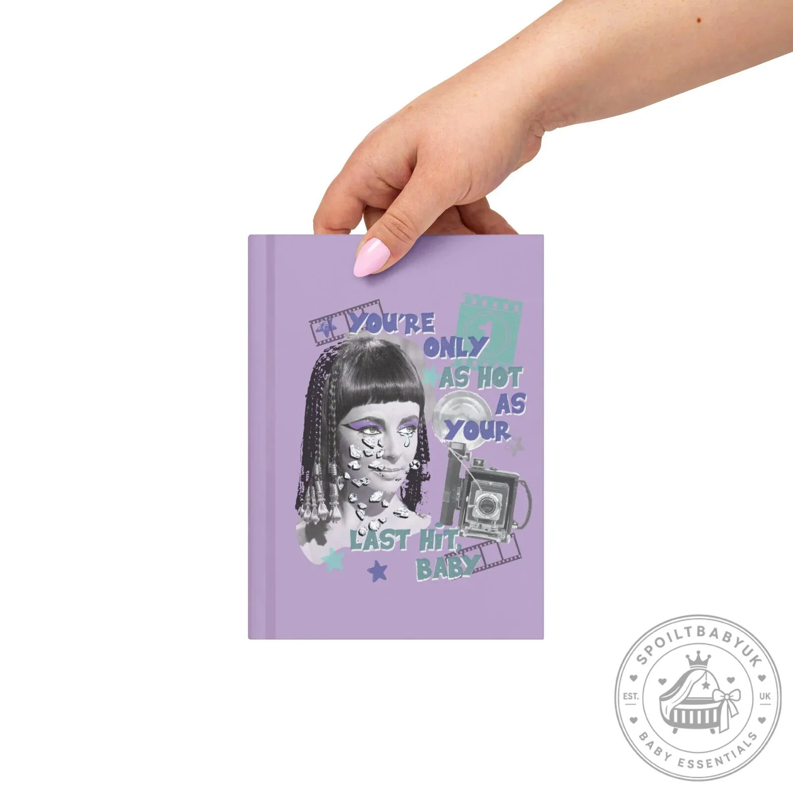 Last Hit Baby Hardcover Journal Notebook