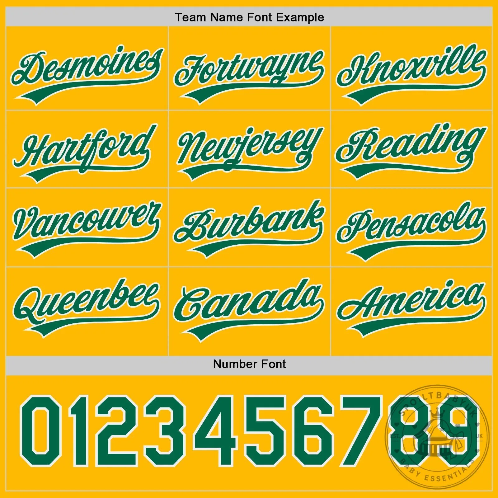 Custom Kelly Green Gold White Reversible Baseball Jersey 17 Custom Kelly Green Gold White Reversible Baseball Jersey