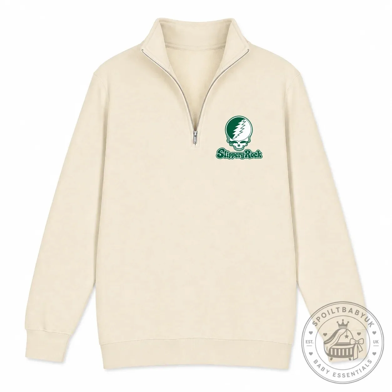 Slippery Rock University Grateful Dead Stealie Quarter-Zip Sweatshirt 9 Slippery Rock University Grateful Dead Stealie Quarter-Zip Sweatshirt