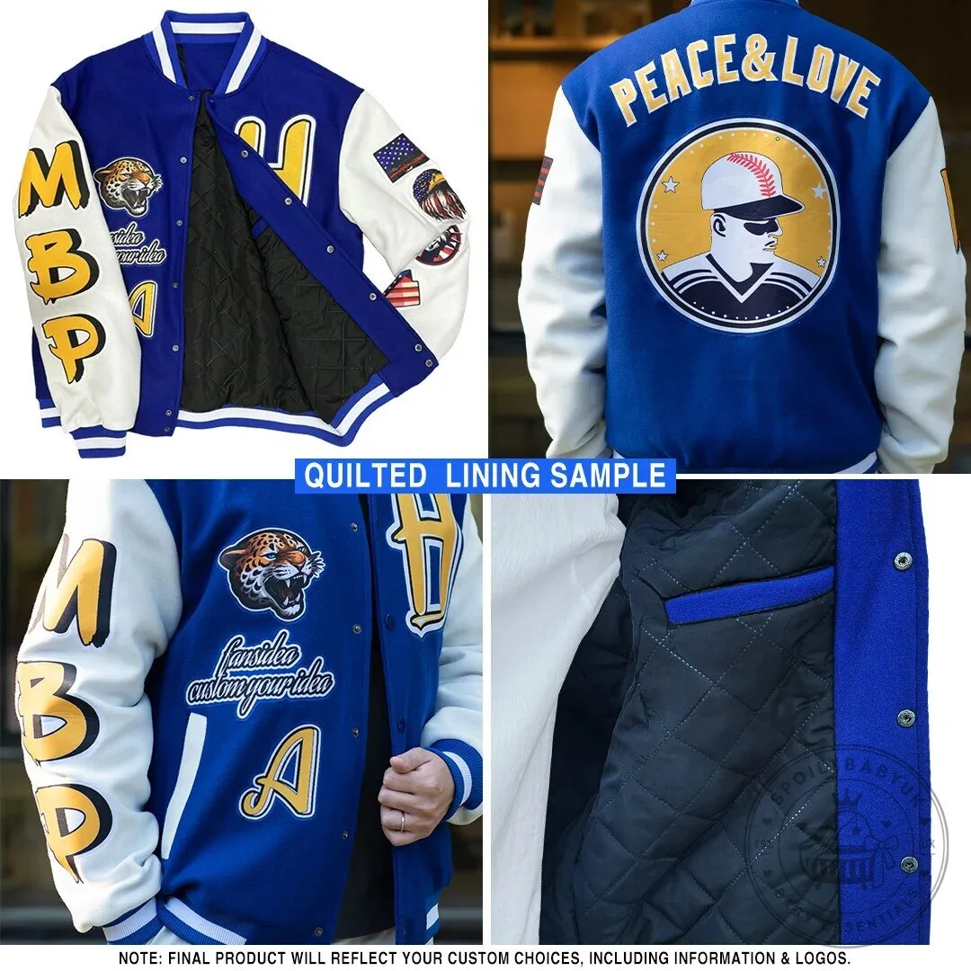 Custom Western Cow Skull Pattern Baseball Varsity Jacket 10 Custom Western Cow Skull Pattern Baseball Varsity Jacket