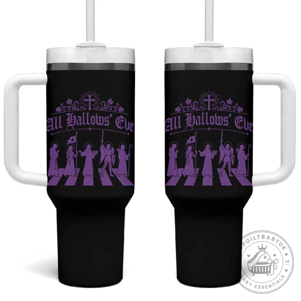 All Hallows Eve Saint Procession Christian Halloween Tumbler