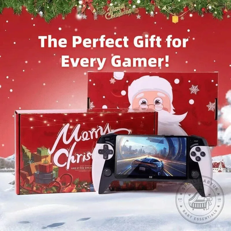 Portable Handheld Video Game Console with Christmas Gift Box for Gamers