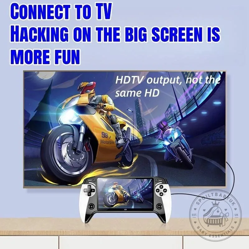 Portable Handheld Video Game Console with Christmas Gift Box for Gamers 16 Portable Handheld Video Game Console with Christmas Gift Box for Gamers