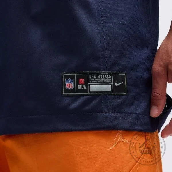Caleb Williams Chicago Bears Navy Blue Football Jersey Number 18 24 Caleb Williams Chicago Bears Navy Blue Football Jersey Number 18