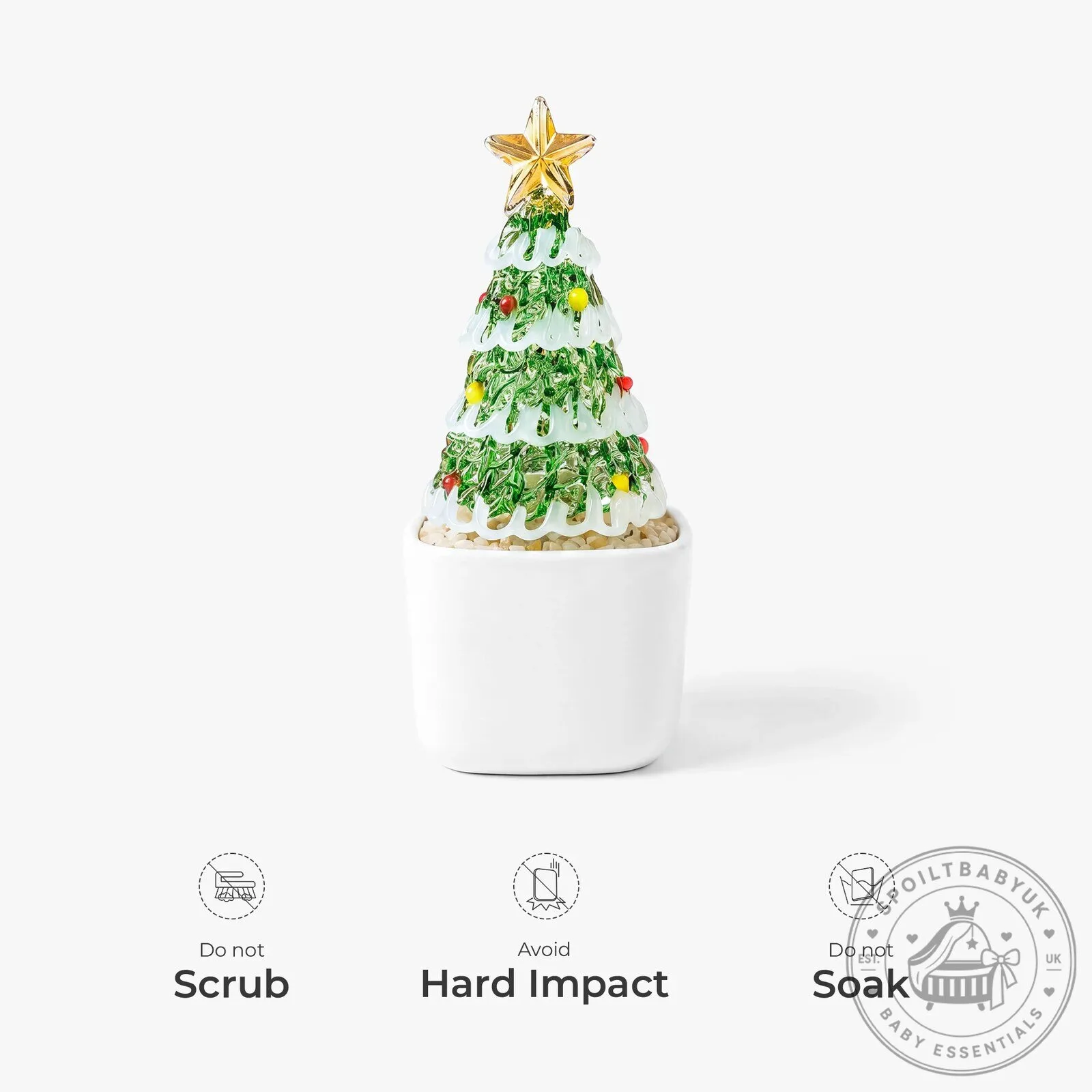 Personalized Christmas Tree Glass Potted Decoration for Teacher Appreciation Gift 8 Personalized Christmas Tree Glass Potted Decoration for Teacher Appreciation Gift