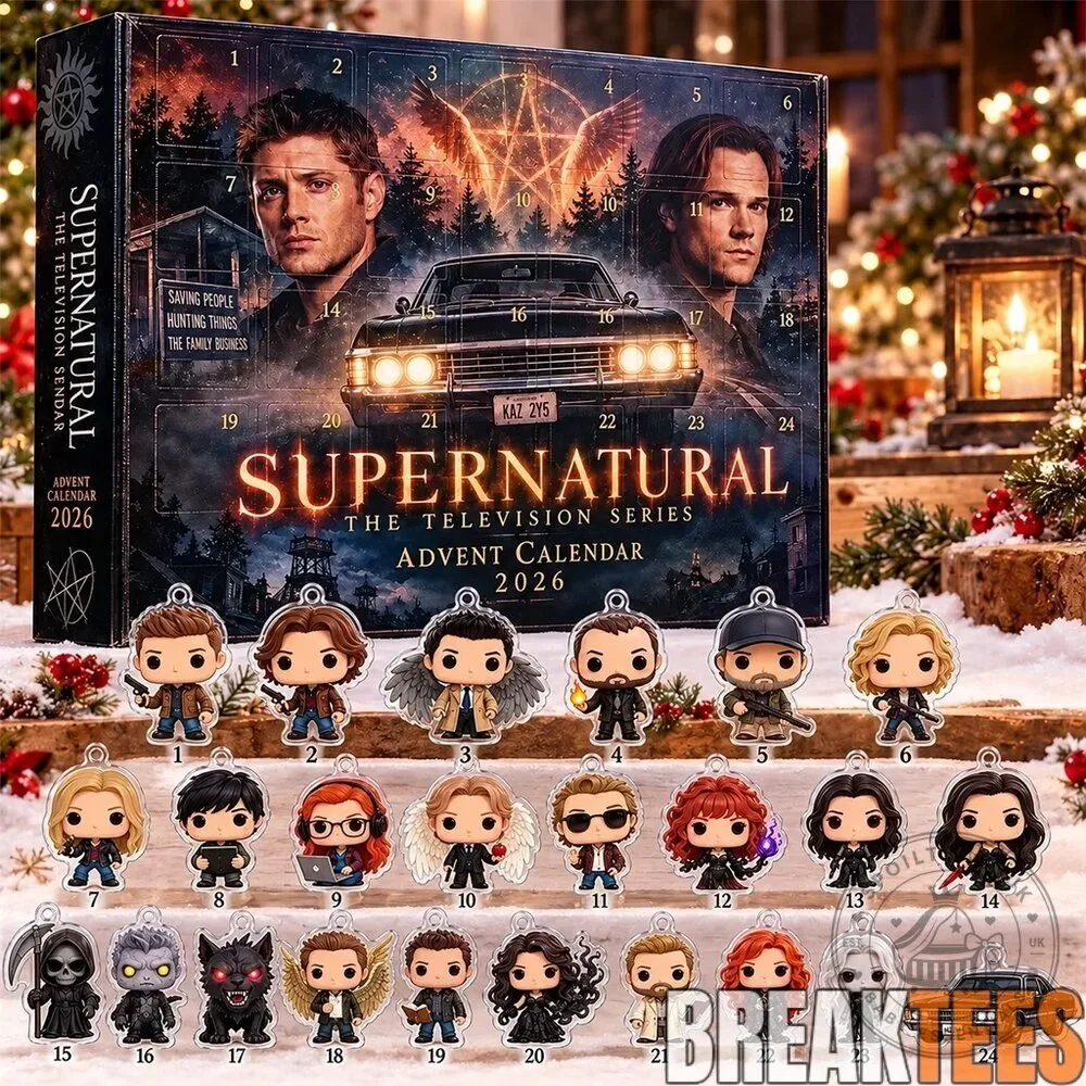 Supernatural The Television Series 2026 Advent Calendar with Funko Pop Ornaments 2D 2 Supernatural The Television Series 2026 Advent Calendar with Funko Pop Ornaments 2D