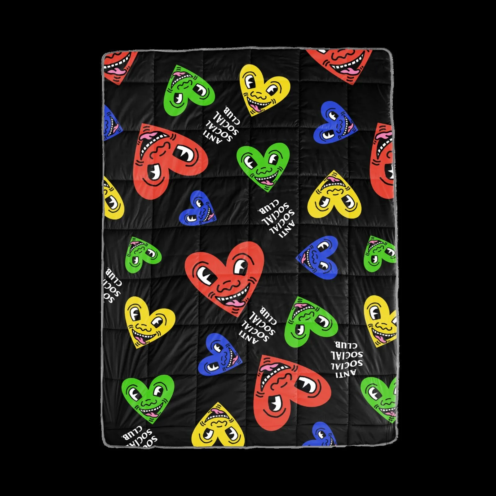 Anti Social Social Club Keith Haring Love Blanket