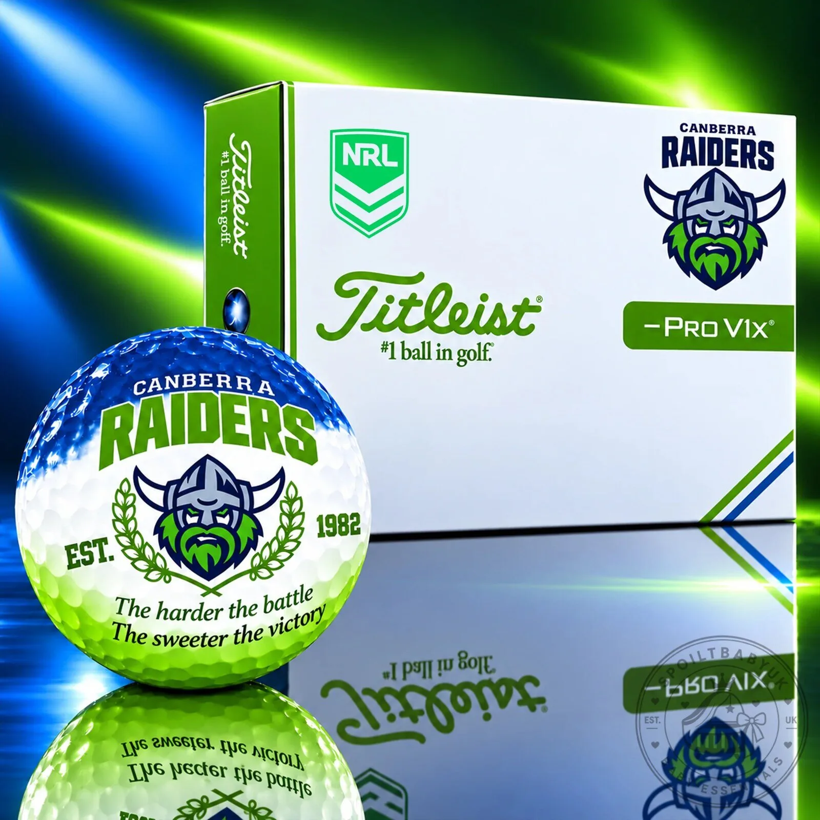 Canberra Raiders National Rugby League Titleist Golf Ball Sports Gift 1 Canberra Raiders National Rugby League Titleist Golf Ball Sports Gift