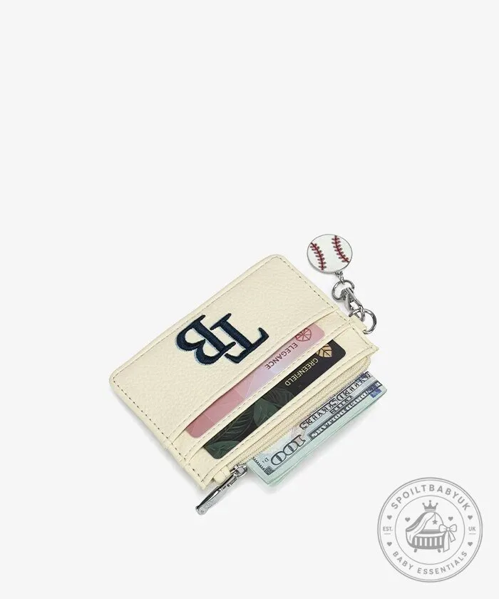 Tampa Bay Rays Baseball Team Card Holder Wallet with Wristlet and Baseball Charm 11 Tampa Bay Rays Baseball Team Card Holder Wallet with Wristlet and Baseball Charm