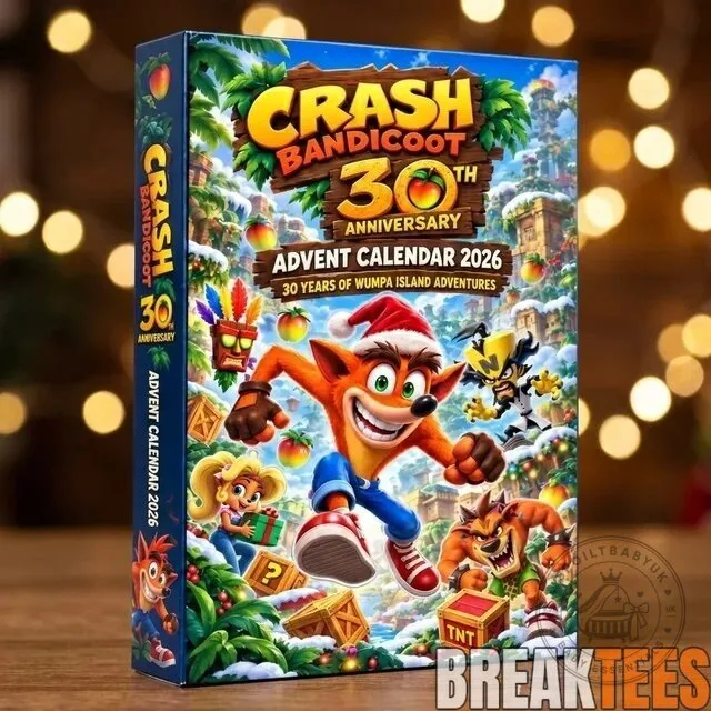 Crash Bandicoot 30th Anniversary Wumpa Island Adventures Advent Calendar 2026 2D 5 Crash Bandicoot 30th Anniversary Wumpa Island Adventures Advent Calendar 2026 2D