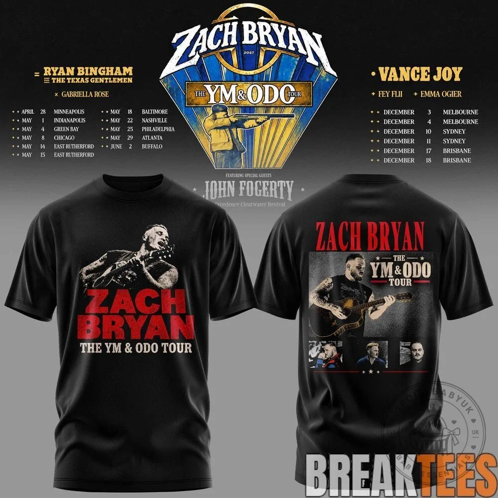 Zach Bryan 2027 Young Manhood and Other Donatable Organs Tour T-Shirt 9 Zach Bryan 2027 Young Manhood and Other Donatable Organs Tour T-Shirt